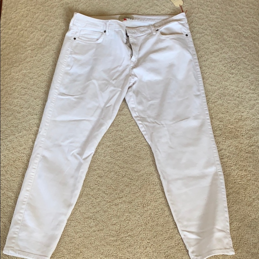 New white jeans